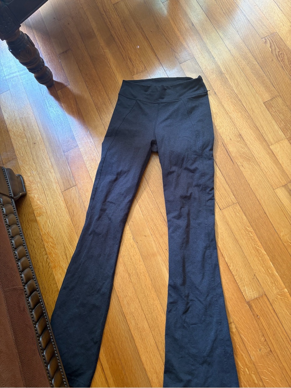 lululemon athletica gray Boot-Cut Flare Yoga Pants